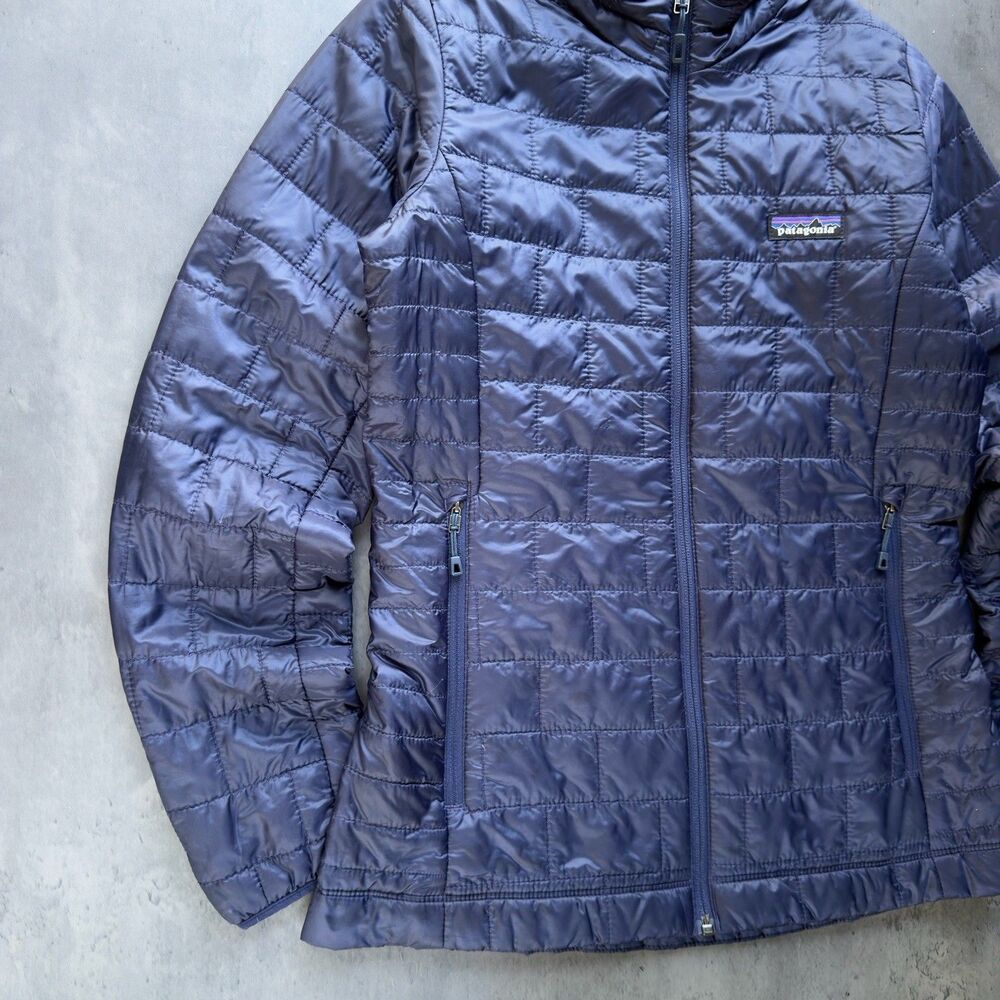 Patagonia Nano Puff Jacket Womens XS Navy Blue PrimaLoft Insulated 84217 FA19 - Picture 7 of 12
